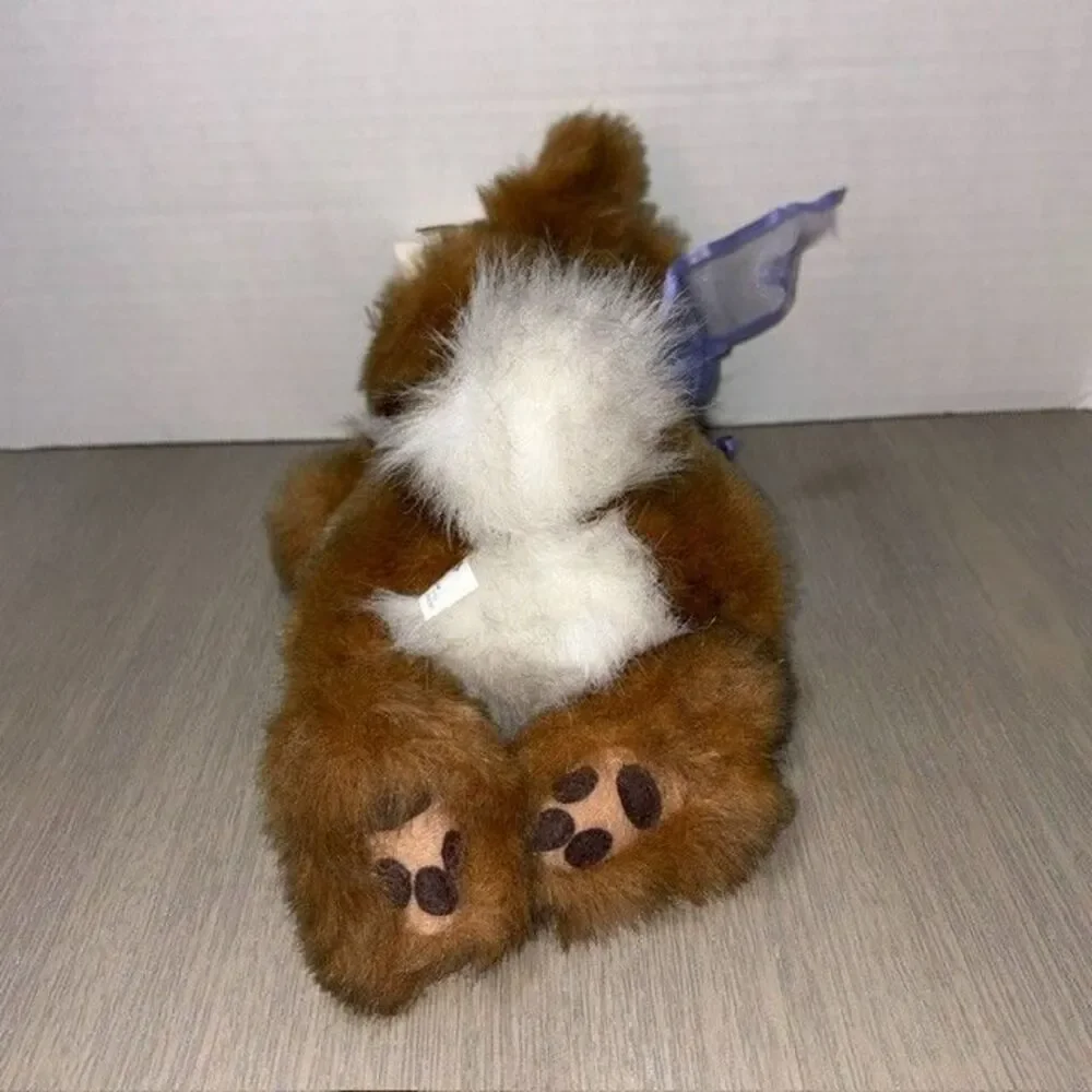 Vintage Purr-fection by MJC 1988 Baby Jasmin Brown Rabbit Plush with Tags 10